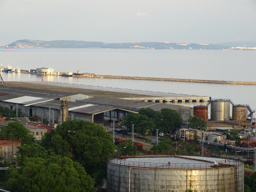 Waterfront / Ammiraglio Costanzio Ciano /Coast of Split/ Pier Zagreb