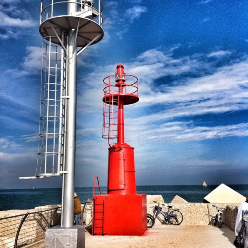 Red light - south dock (List of lighthouses, n. 3900)